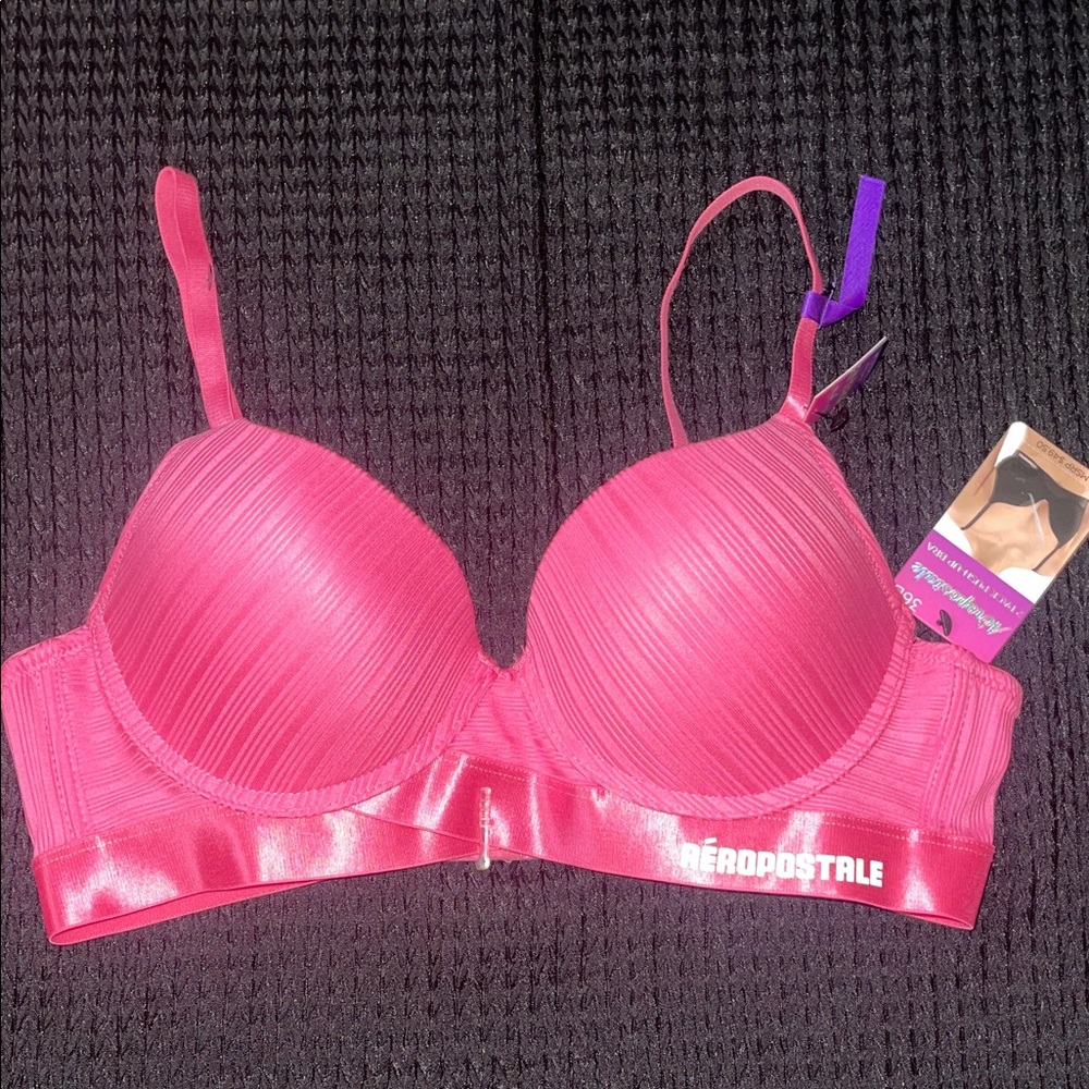 Aeropostale Vibrant Pink Bra